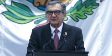 Américo Villarreal al primer informe del Congreso