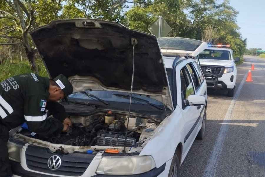 Ángeles Verdes atención vial Tamaulipas 
