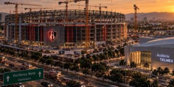 Atlas estadio en Guadalajara