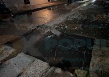 _COMAPA Sur zanja en Tampico