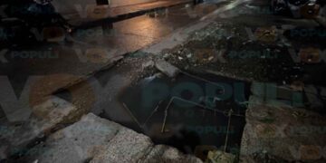 _COMAPA Sur zanja en Tampico