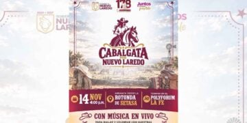 Cabalgata por Nuevo Laredo familias