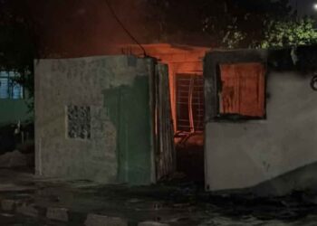 Cañada Blanca incendio Guadalupe
