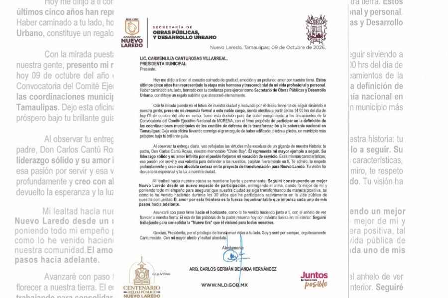 Carlos de Anda Nuevo Laredo Morena