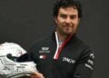 Checo Pérez casco México