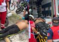 Choque motociclista herido Matamoros