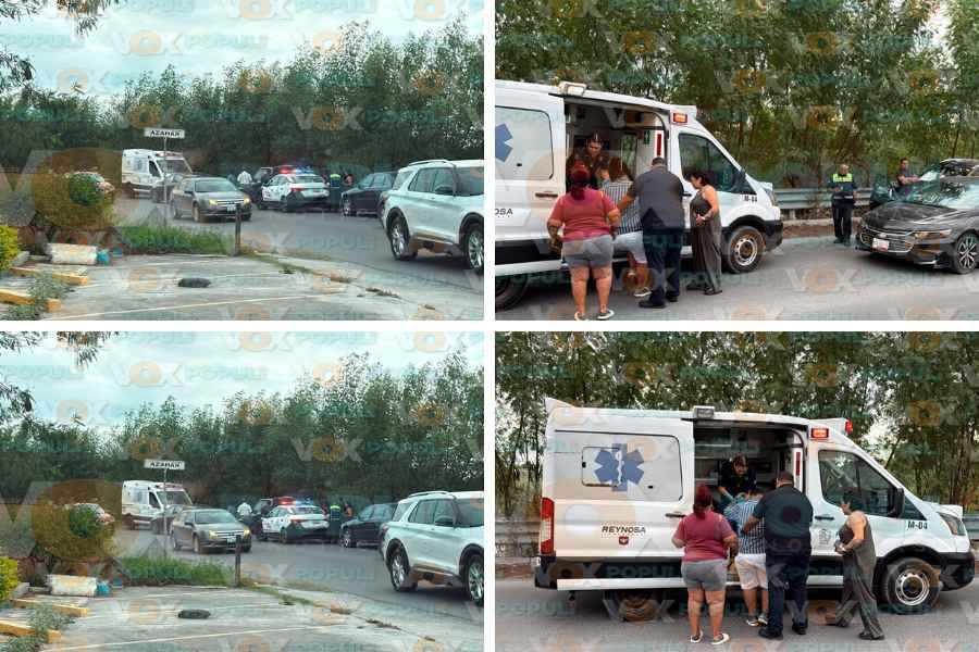 Choque persona lesionada Reynosa (1)