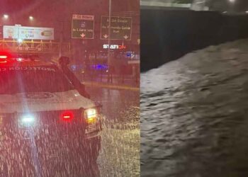 Lluvias Cierres viales en Monterrey