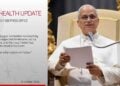 Cirugía del Papa León XIV en Roma