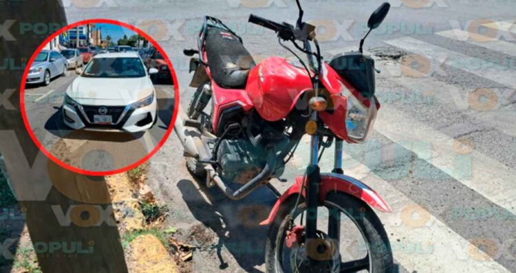 Ciudad Victoria Motociclista choque