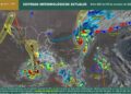 Clima precipitaciones huracán Simón