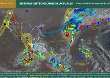 Clima precipitaciones huracán Simón