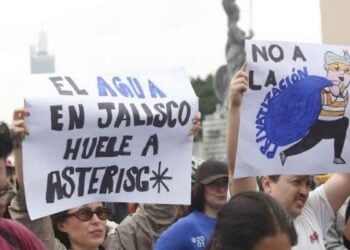 Cndh Jalisco policial protesta