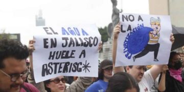 Cndh Jalisco policial protesta