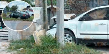Colisión en Libramiento Azalduas de Reynosa