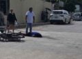 Conductor choque con motociclista en El Mante