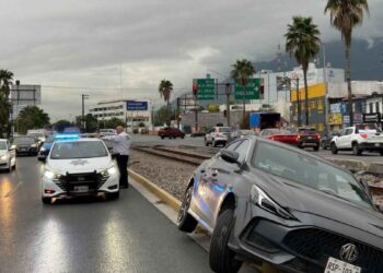 Conductora vías en Guadalupe