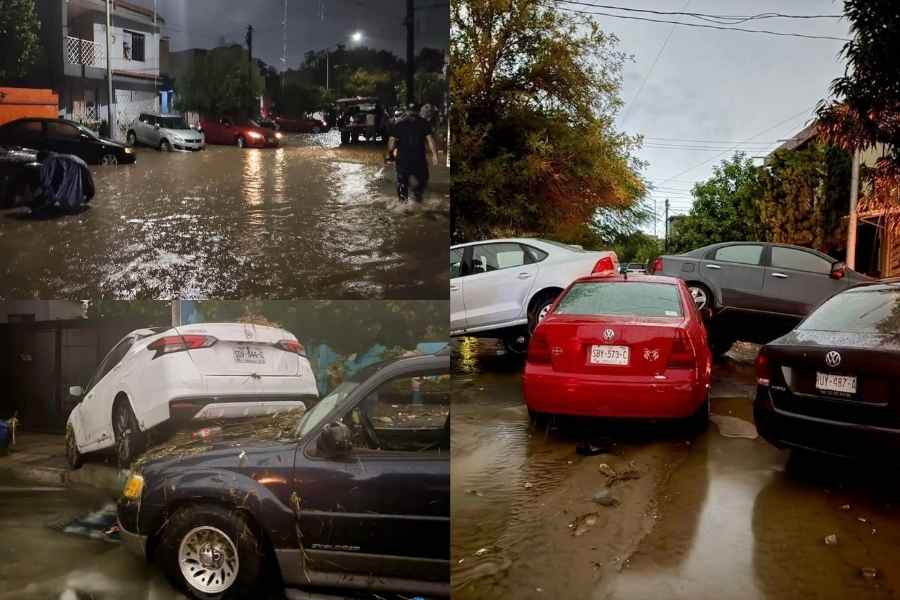 Corriente vehículos en Santa Catarina