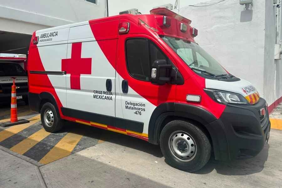 Cruz Roja accidentes Matamoros
