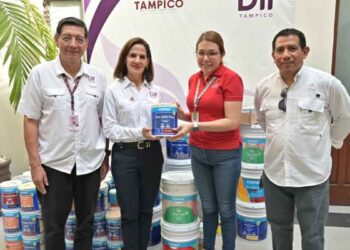 DIF Tampico pintura Comex