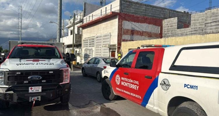 Derrumbe zanja trabajador Monterrey