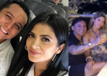 Edwin Luna y Kimberly juntos