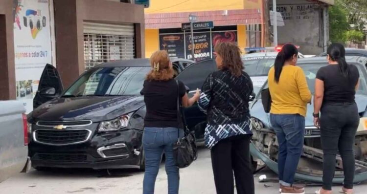 Encontronazo afectaciones El Mante