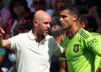 Erik Ten Hag Cristiano Ronaldo