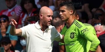 Erik Ten Hag Cristiano Ronaldo