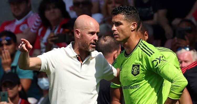 Erik Ten Hag Cristiano Ronaldo