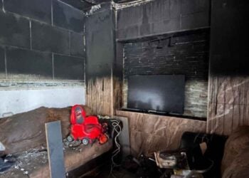 Familia incendio San Nicolás