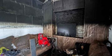Familia incendio San Nicolás