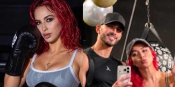 Flor Vigna sobrino de Yahir