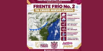 Frente frío 2 Nuevo Laredo
