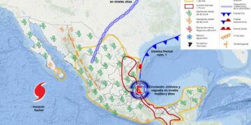 Frente lluvias domingo