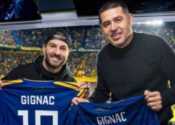 Gignac gira por Argentina