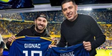 Gignac gira por Argentina