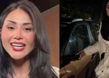 Gomita espejo de su vehículo