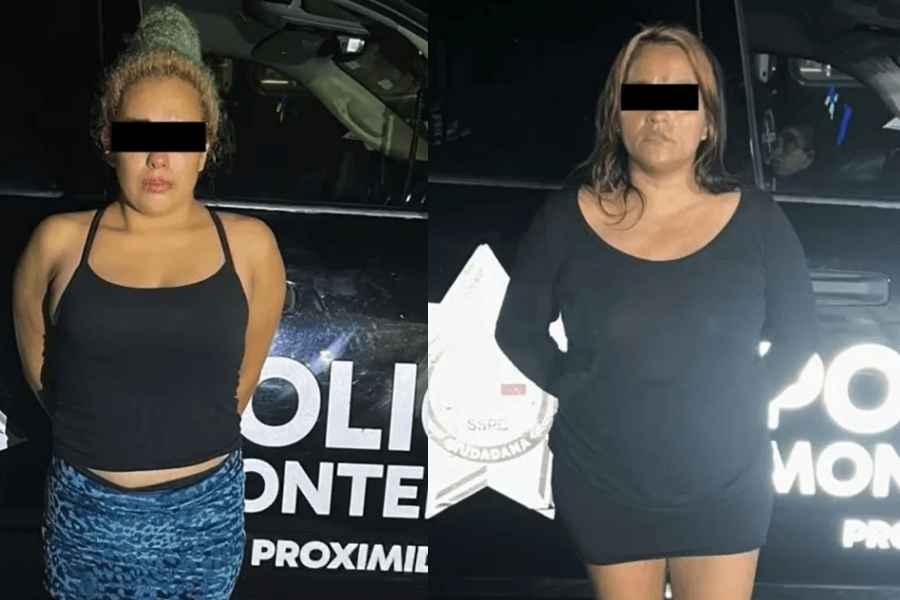 Hombre es golpeado mujeres en Monterrey