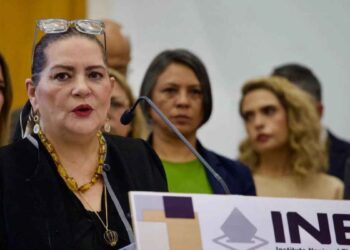 Hoy Guadalupe Taddei renuncia INE