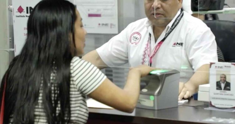 INE identidades datos biometricos