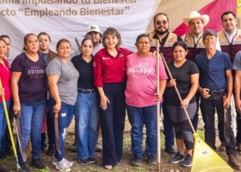 Lleva SEBIEN apoyos sociales a Congregación Caballeros en Ciudad Victoria, Tamaulipas