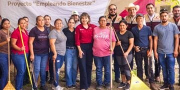 Lleva SEBIEN apoyos sociales a Congregación Caballeros en Ciudad Victoria, Tamaulipas