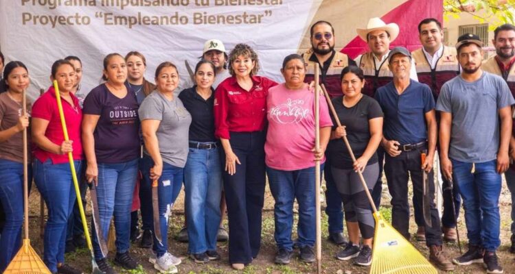 Lleva SEBIEN apoyos sociales a Congregación Caballeros en Ciudad Victoria, Tamaulipas