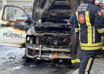 Incendio pipa lesionado en Matamoros
