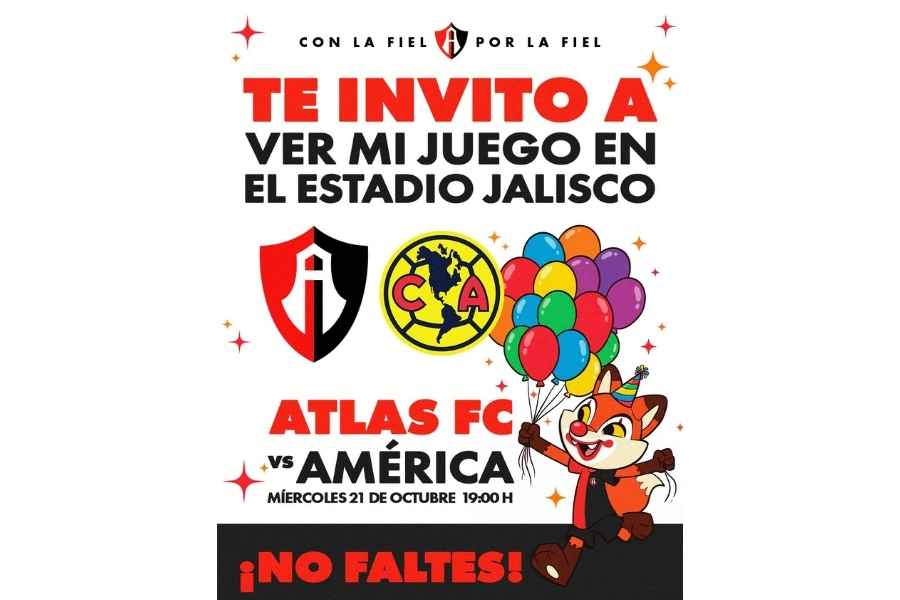 Jornada 13 Atlas America