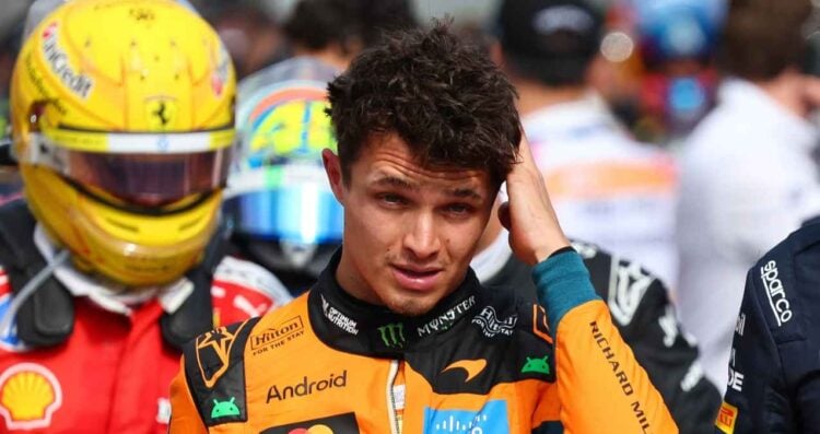 Lando Norris fallas F1