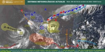 Lluvias y descenso térmico hoy lunes