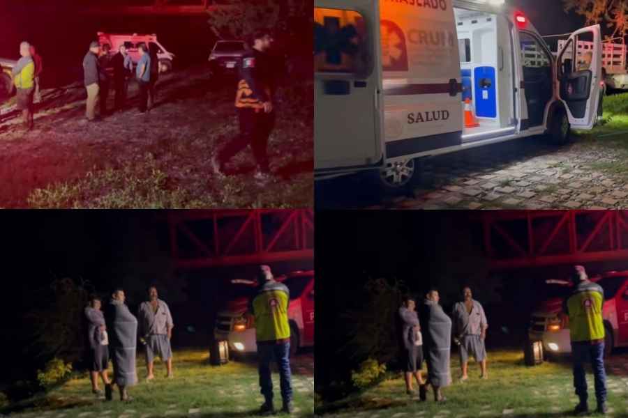 Madre e hijo corriente en Hidalgo