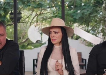 Maribel Guardia su nieto